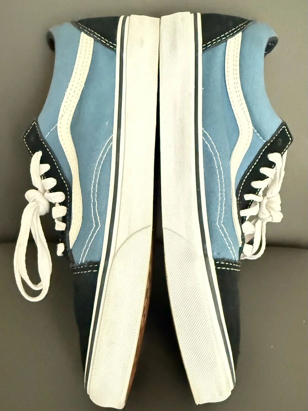 VANS Old Skool Navy Men's Skate Shoes Size 9.5